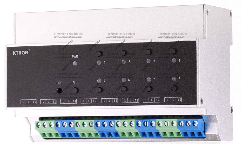 8路導軌式電源控制器