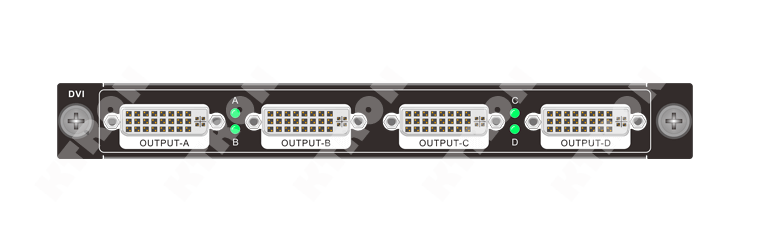 4路DVI輸出拼接卡